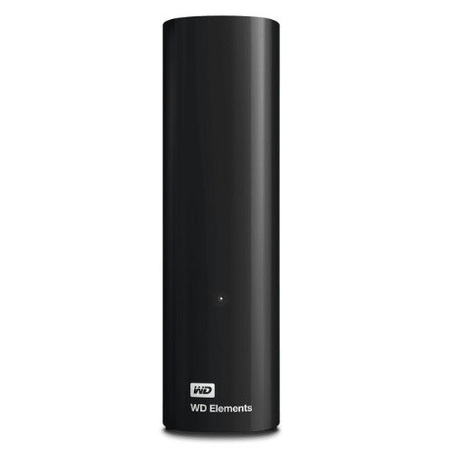 Western Digital Elements Desktop external hard drive 12 TB USB Type-A 3.2 Gen 1 (3.1 Gen 1) Black
