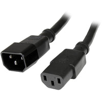 StarTech.com PXT1001410 power cable Black 120.1" (3.05 m) C13 coupler C14 coupler