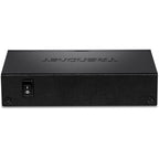 Trendnet TPE-TG52 network switch Unmanaged Gigabit Ethernet (10/100/1000) Power over Ethernet (PoE) Black
