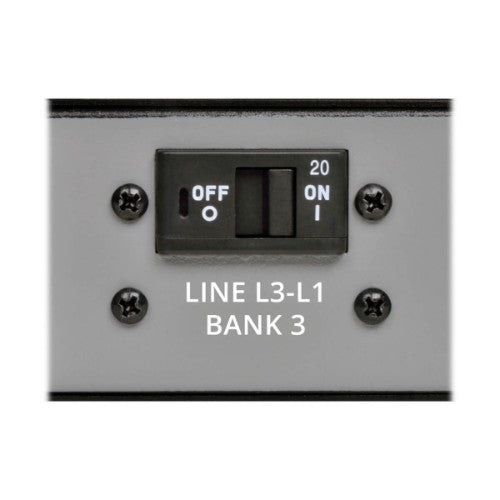 Tripp Lite PDU3EVS6L2130 power distribution unit (PDU) 30 AC outlet(s) 0U Black, Gray