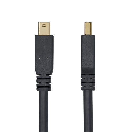 StarTech.com DP14MDPMM10F DisplayPort cable 118.1" (3 m) Mini DisplayPort Black