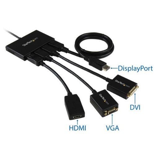 StarTech.com MSTDP124DP video splitter DisplayPort 4x DisplayPort