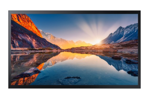 Samsung QMB-T LH43QMBTBGCXZA signage display Digital signage flat panel 43" LCD Wi-Fi 500 cd/m² 4K Ultra HD Black Touchscreen Built-in processor Tizen 6.5 24/7