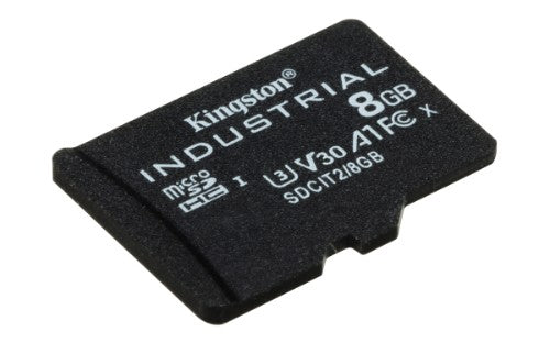 Kingston Technology Industrial 8 GB MicroSDHC UHS-I Class 10