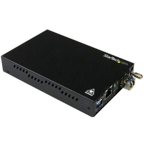 StarTech.com ET91000SM20 network media converter 2000 Mbit/s 1310 nm Single-mode Black