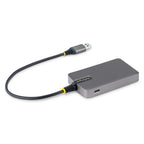 StarTech.com 5G4AC-USB-A-HUB interface hub USB 3.2 Gen 1 (3.1 Gen 1) Type-A 5000 Mbit/s Gray