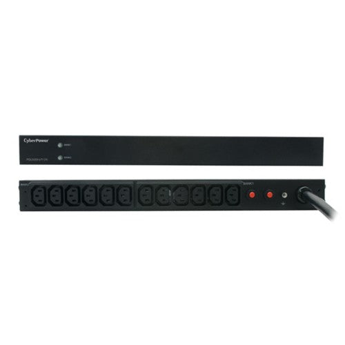 CyberPower PDU30BHVT12R power distribution unit (PDU) 12 AC outlet(s) 1U Black
