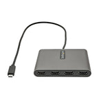 StarTech.com USBC2HD4 USB graphics adapter 1920 x 1080 pixels Gray
