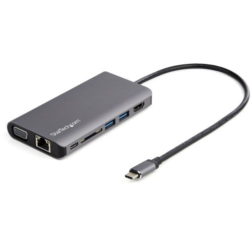 StarTech.com DKT30CHVAUSP laptop dock/port replicator Wired USB 3.2 Gen 1 (3.1 Gen 1) Type-C Black, Gray
