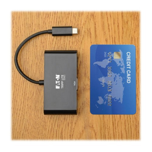 Tripp Lite U444-06N-VUB-C laptop dock/port replicator Wired USB 3.2 Gen 1 (3.1 Gen 1) Type-C Black