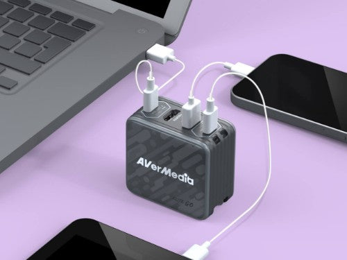 AVerMedia GC313Pro Universal Black AC Fast charging Indoor