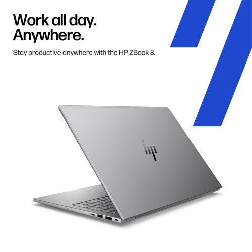 HP ZBook 8 G1i 14 PC Wolf Pro Security Edition Intel Core Ultra 7 265U Mobile workstation 14" WUXGA 16 GB DDR5-SDRAM 512 GB Wi-Fi 7 (802.11be) Windows 11 Pro AI PC Silver
