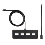 Belkin F1DN-MOD-REM4 KVM switch Black