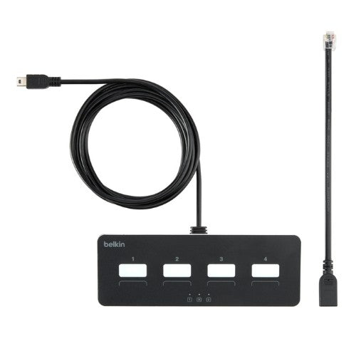 Belkin F1DN-MOD-REM4 KVM switch Black