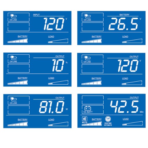 Tripp Lite SMART1500LCDT uninterruptible power supply (UPS) Line-Interactive 1.5 kVA 900 W 10 AC outlet(s)