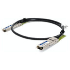 AddOn Networks MCP1650-H001E30-AO InfiniBand/fibre optic cable 39.4" (1 m) QSFP56 Black, Silver