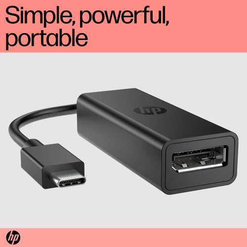 HP USB-C to DisplayPort Adapter G2 TAA