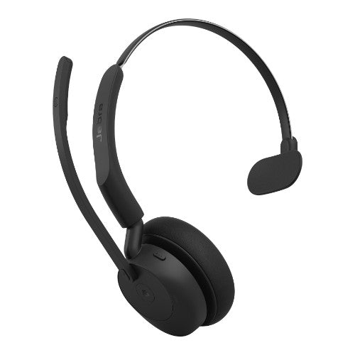 Jabra Evolve3 45 Headset Wireless Head-band Office/Call center USB Type-C Bluetooth Black