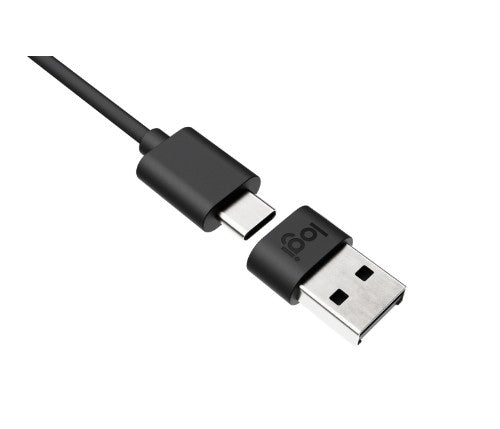 Logitech 981-001103 headphones/headset Wired Head-band Office/Call center USB Type-C Graphite