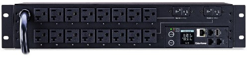 CyberPower PDU31003 power distribution unit (PDU) 16 AC outlet(s) 2U Black