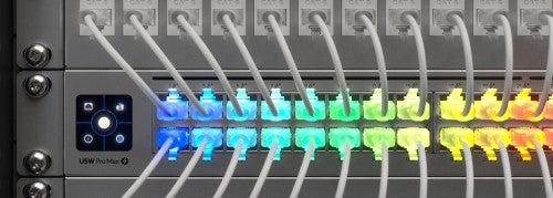 Ubiquiti UACC-Cable-Patch-EL-3M-W networking cable Translucent, White 118.1" (3 m) Cat6