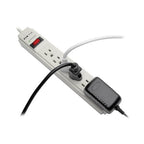 Tripp Lite TLP608 surge protector Gray 6 AC outlet(s) 120 V 96.1" (2.44 m)