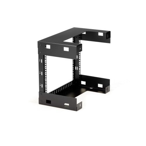 StarTech.com RK812WALLO rack cabinet 8U Wall mounted rack Black