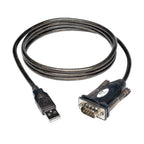 Tripp Lite U209-000-R serial cable Black, White 59.8" (1.52 m) USB A DB9