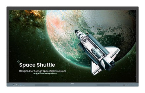 BenQ RE8604 signage display Interactive flat panel 86" 450 cd/m² 4K Ultra HD Black, Gray Touchscreen Built-in processor Android