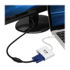 Tripp Lite U444-06N-HV4K USB graphics adapter 3840 x 2160 pixels White