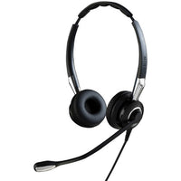 Jabra BIZ 2400 II Headset Wired Head-band Office/Call center Black, Silver