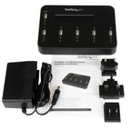 StarTech.com USBDUP15 media duplicator USB flash drive duplicator Black 5 copies