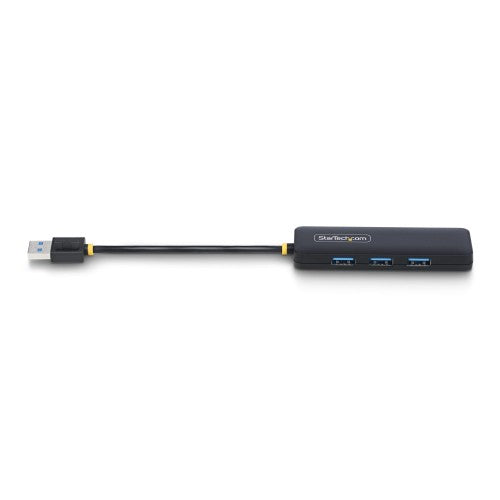 StarTech.com H5A4A-USB-HUB interface hub USB 3.2 Gen 1 (3.1 Gen 1) Type-A 5000 Mbit/s Black