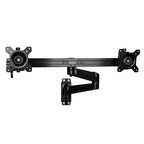 StarTech.com ARMDUALWALL monitor mount / stand 24" Wall Black