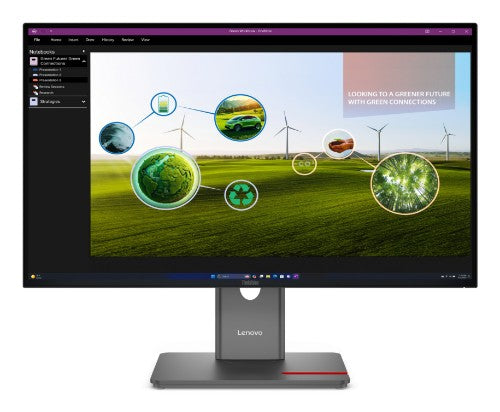 Lenovo ThinkVision P27Q-40 computer monitor 27" 2560 x 1440 pixels Wide Quad HD LED Black