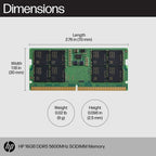HP 16GB DDR5 5600MHz SODIMM Memory