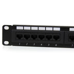 StarTech.com C6PANEL24 patch panel 1U