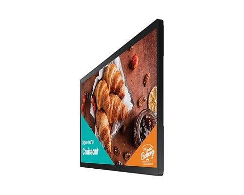 Samsung QB24C-T Digital signage flat panel 23.8" LED Wi-Fi 250 cd/m² Full HD Black Touchscreen Built-in processor Tizen 7.0