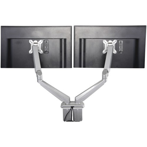 StarTech.com ARMSLIMDUOS monitor mount / stand 32" Desk Silver