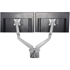 StarTech.com ARMSLIMDUOS monitor mount / stand 32" Desk Silver