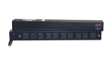 Schneider Electric AP9560 power distribution unit (PDU) 10 AC outlet(s) 1U Black