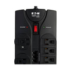 Tripp Lite TLP1208TEL surge protector Black 12 AC outlet(s) 120 V 94.5" (2.4 m)