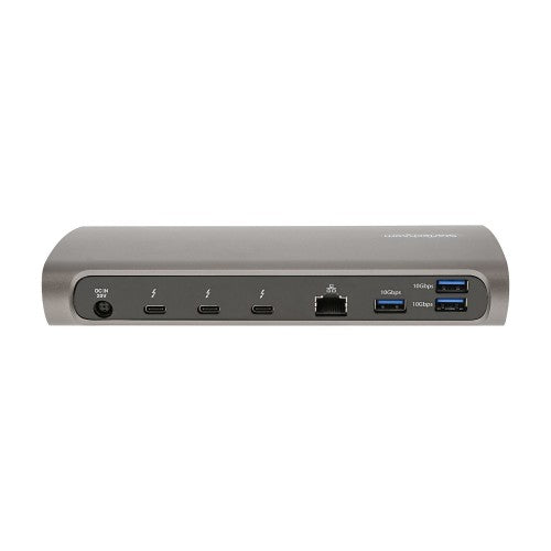StarTech.com TB4CDOCK laptop dock/port replicator Wired Thunderbolt 4 Black, Gray