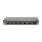StarTech.com TB4CDOCK laptop dock/port replicator Wired Thunderbolt 4 Black, Gray
