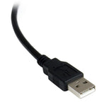 StarTech.com ICUSB2321FIS cable gender changer DB-9 USB A Black