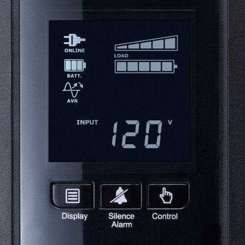 CyberPower CP1350PFCLCD uninterruptible power supply (UPS) Line-Interactive 1.35 kVA 810 W 10 AC outlet(s)
