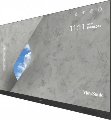 Viewsonic LDP163-181 signage display Digital signage flat panel 163" LCD Wi-Fi 600 cd/m² Full HD Black Android 9.0