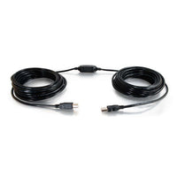 C2G 38998 USB cable 472.4" (12 m) USB 2.0 USB A USB B Black