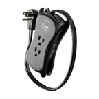 Tripp Lite TRAVELER3USB surge protector Black 3 AC outlet(s) 120 V 11.8" (0.3 m)