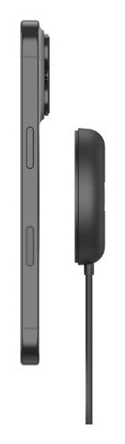 Belkin BoostCharge Pro Headphones, Smartphone Black USB Wireless charging Fast charging Indoor